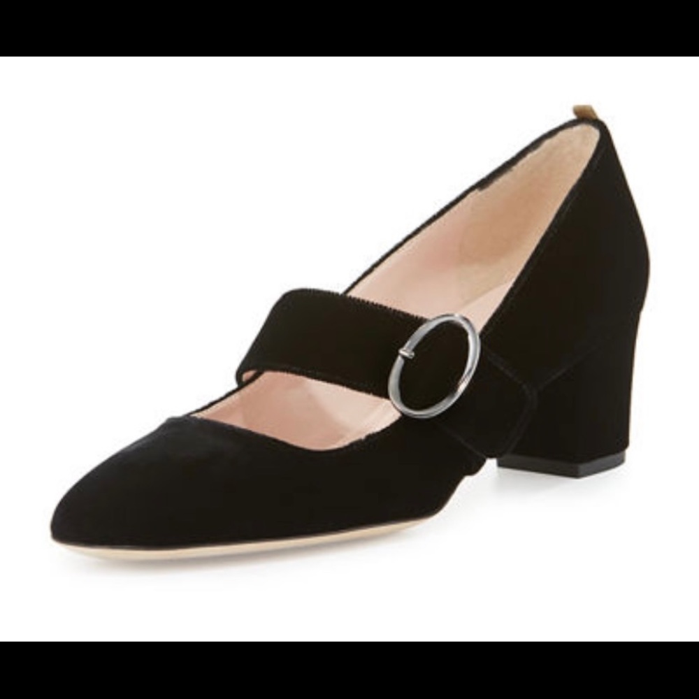 NEW SJP Sarah Jessica Parker “Tart” Velvet Shoes 8